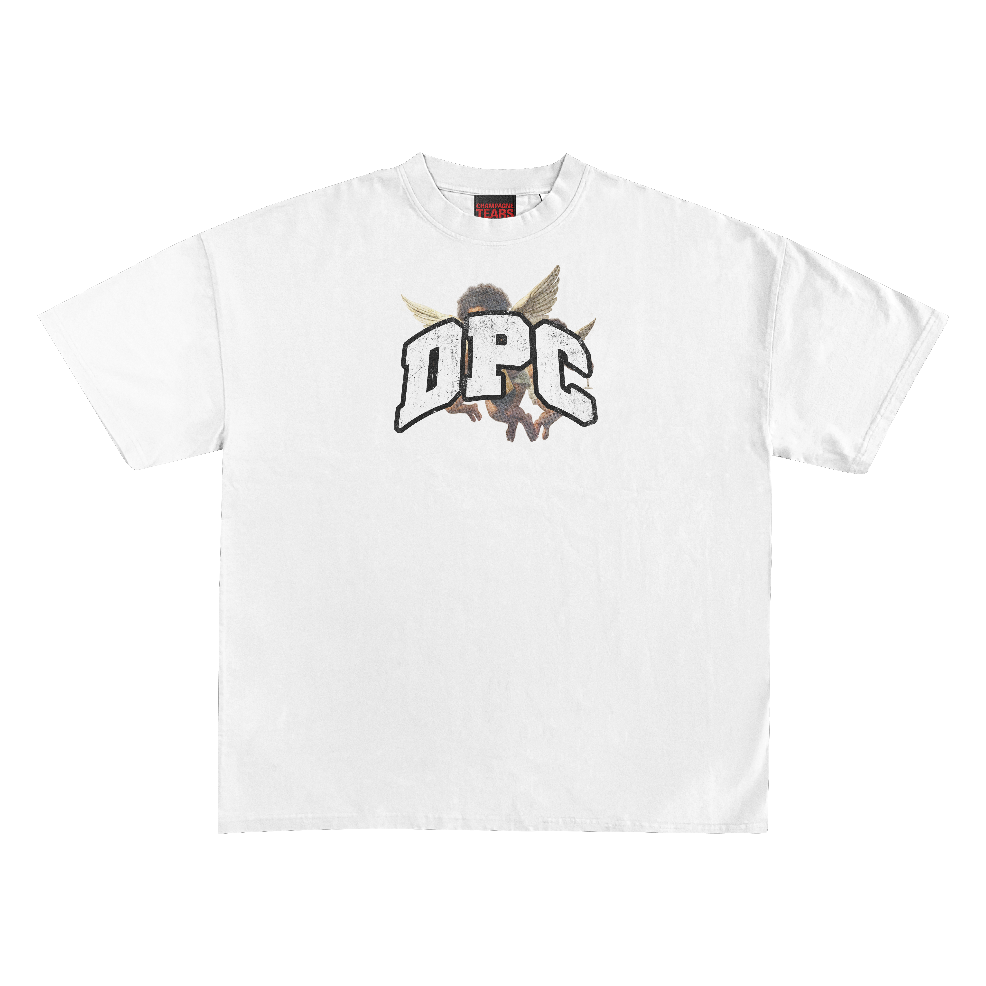 T-SHIRT DPC TOUR BLANC