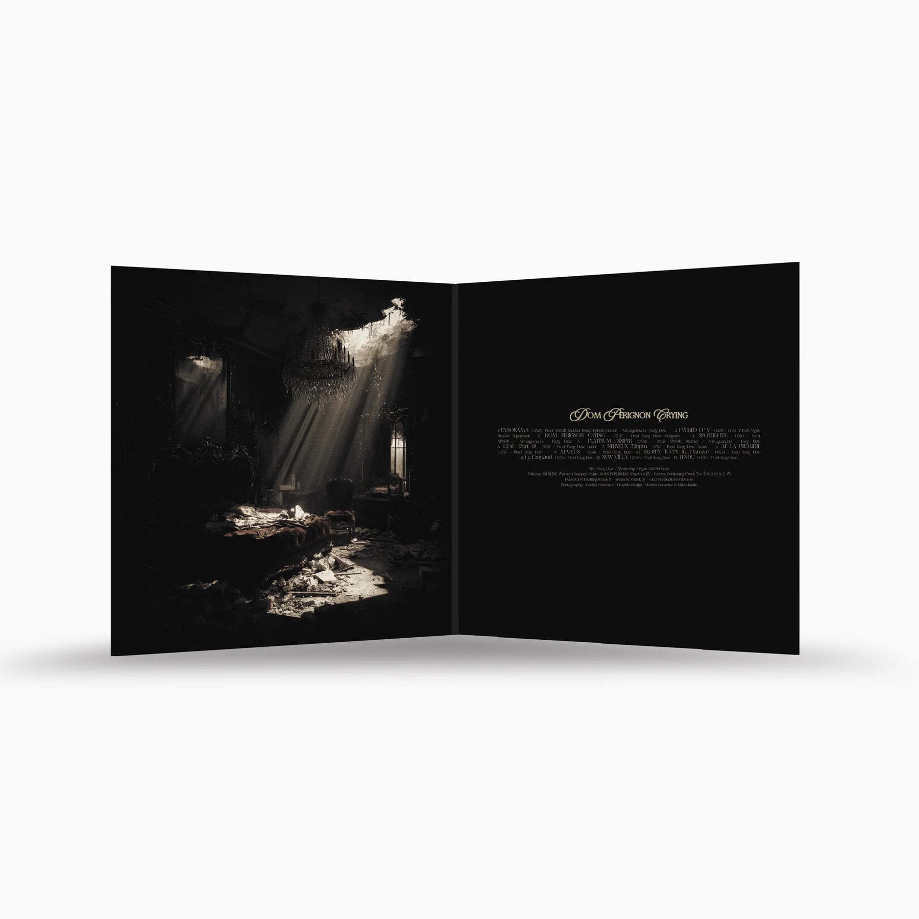 VINYLE "DOM PERIGNON CRYING" EDITION STANDARD